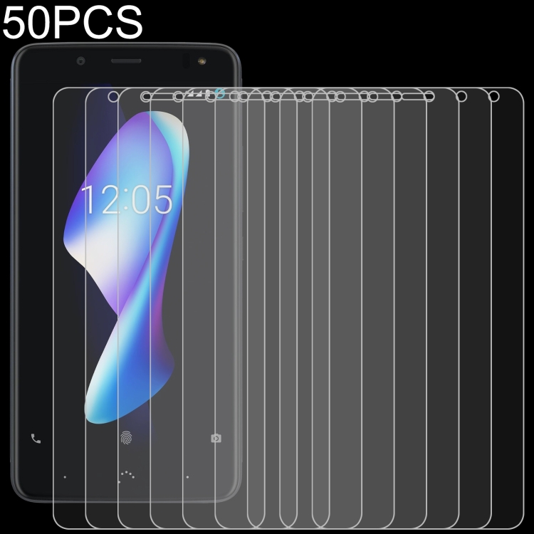 

50 PCS 0.26mm 9H 2.5D Tempered Glass Film For BQ Aquaris V Plus