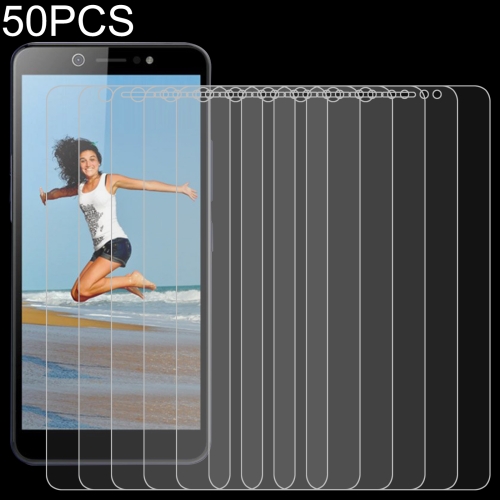 

50 PCS 0.26mm 9H 2.5D Tempered Glass Film For Infinix Itel A44