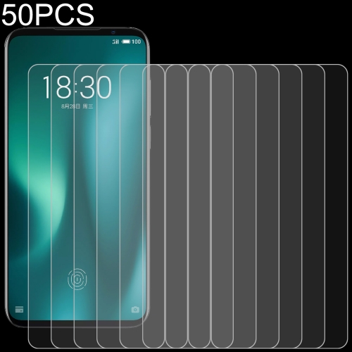 

50 PCS 0.26mm 9H 2.5D Tempered Glass Film For Meizu 16s Pro