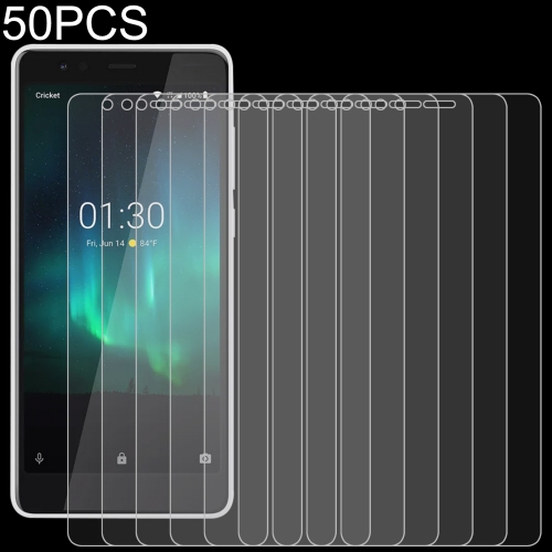 

50 PCS 0.26mm 9H 2.5D Tempered Glass Film For Nokia 3.1 A