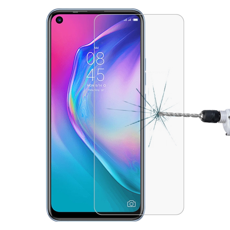 

0.26mm 9H 2.5D Tempered Glass Film For Tecno Camon 15 Air