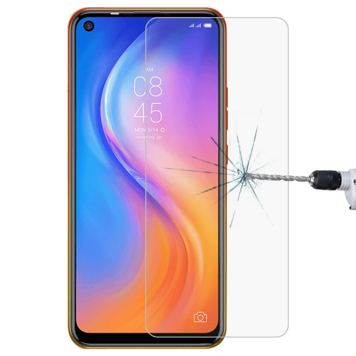 

0.26mm 9H 2.5D Tempered Glass Film For Tecno Spark 5