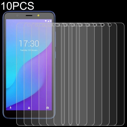 

10 PCS 0.26mm 9H 2.5D Tempered Glass Film For Tecno Pop 3