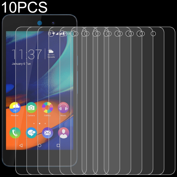 

10 PCS 0.26mm 9H 2.5D Tempered Glass Film For Wiko Rainbow up 4G