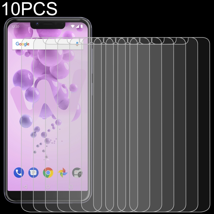 

10 PCS 0.26mm 9H 2.5D Tempered Glass Film For Wiko View2 Go