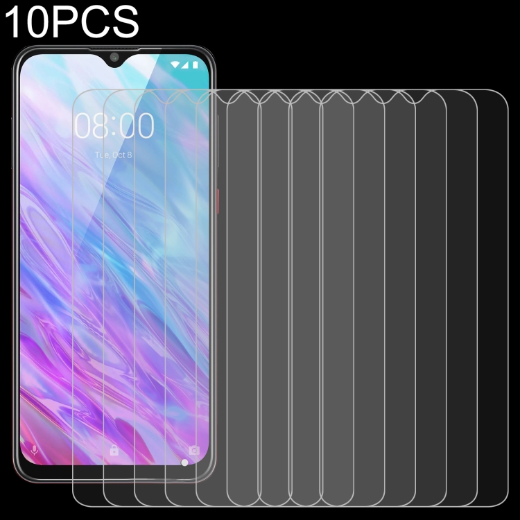 

10 PCS 0.26mm 9H 2.5D Tempered Glass Film For ZTE Blade 20