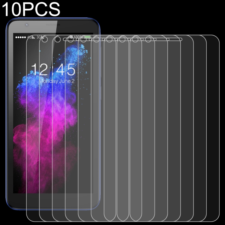 

10 PCS 0.26mm 9H 2.5D Tempered Glass Film For ZTE Blade A3 2019