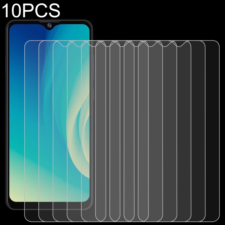 

10 PCS 0.26mm 9H 2.5D Tempered Glass Film For ZTE Blade A7s 2019