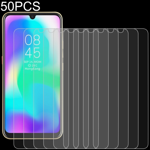 

50 PCS 0.26mm 9H 2.5D Tempered Glass Film For Tecno Pouvoir 3 Plus