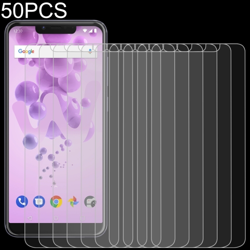 

50 PCS 0.26mm 9H 2.5D Tempered Glass Film For Wiko View2 Go