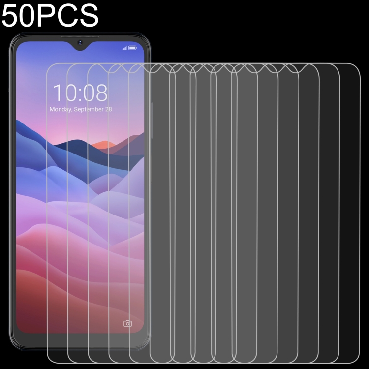

50 PCS 0.26mm 9H 2.5D Tempered Glass Film For ZTE Blade V20 Smart