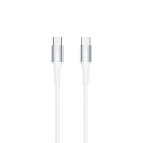 

REMAX RC-198C-C Chaining II Series PD 65W USB-C / Type-C to USB-C / Type-C Fast Charging Data Cable, Cable Length: 1m(White)