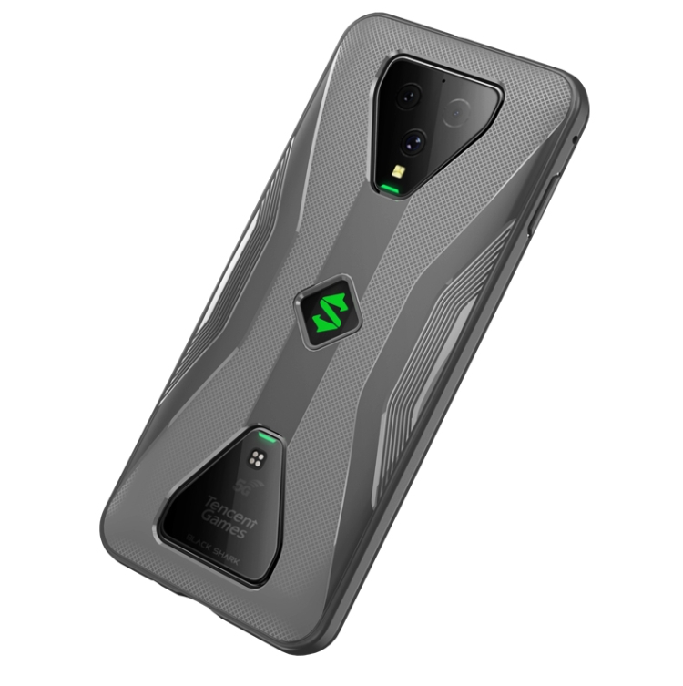 

For Xiaomi Black Shark 3 TPU Cooling Gaming Phone All-inclusive Shockproof Case(Grey)