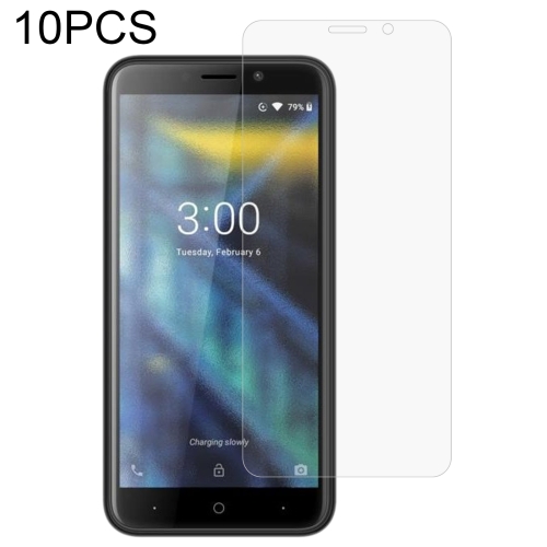 

10 PCS 0.26mm 9H 2.5D Tempered Glass Film For Doogee X50