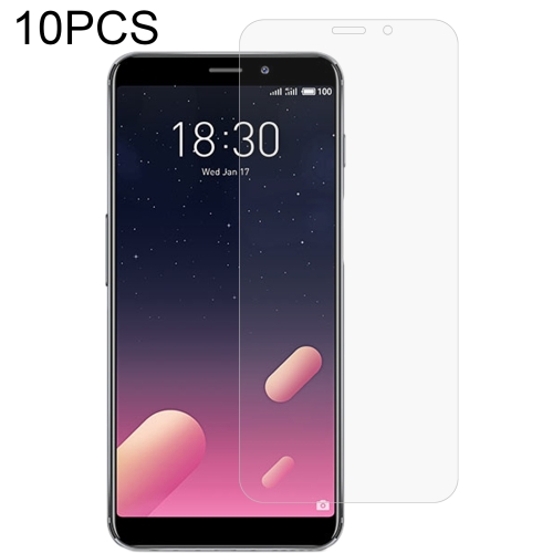 

10 PCS 0.26mm 9H 2.5D Tempered Glass Film For Meizu M6s