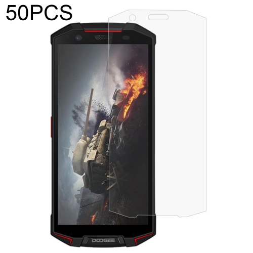 

50 PCS 0.26mm 9H 2.5D Tempered Glass Film For Doogee S70
