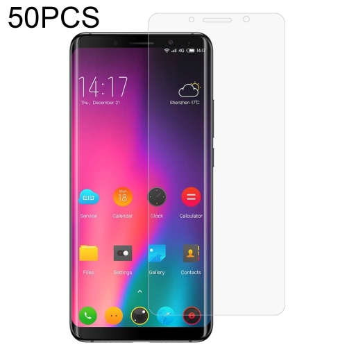 

50 PCS 0.26mm 9H 2.5D Tempered Glass Film For Elephone U Pro