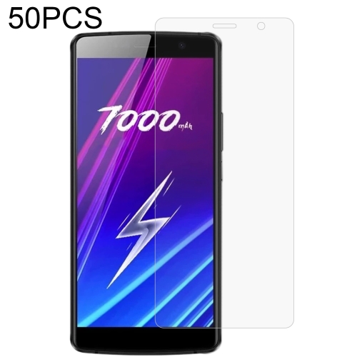 

50 PCS 0.26mm 9H 2.5D Tempered Glass Film For Leagoo Power 5