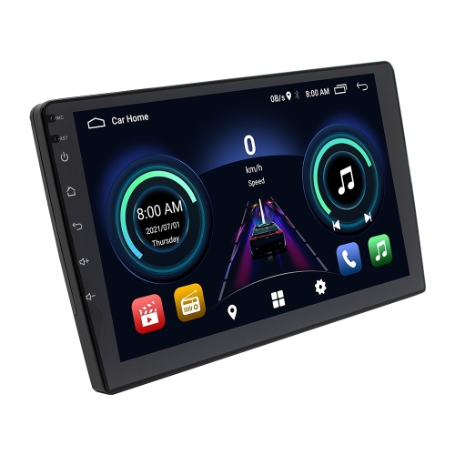 

S-9090 9 inch HD Screen Car Android Player GPS Navigation Bluetooth Touch Radio, Support Mirror Link & FM & WIFI & Steering Wheel Control, Style:Standard Version+Positioning Find Car