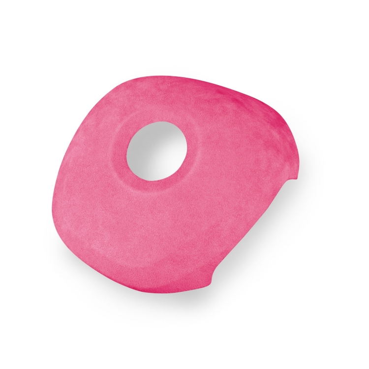 

Car Suede Wrap Steering Wheel Decorative Cover for BMW X1 2016-2021, Left and Right Drive Universal(Pink)