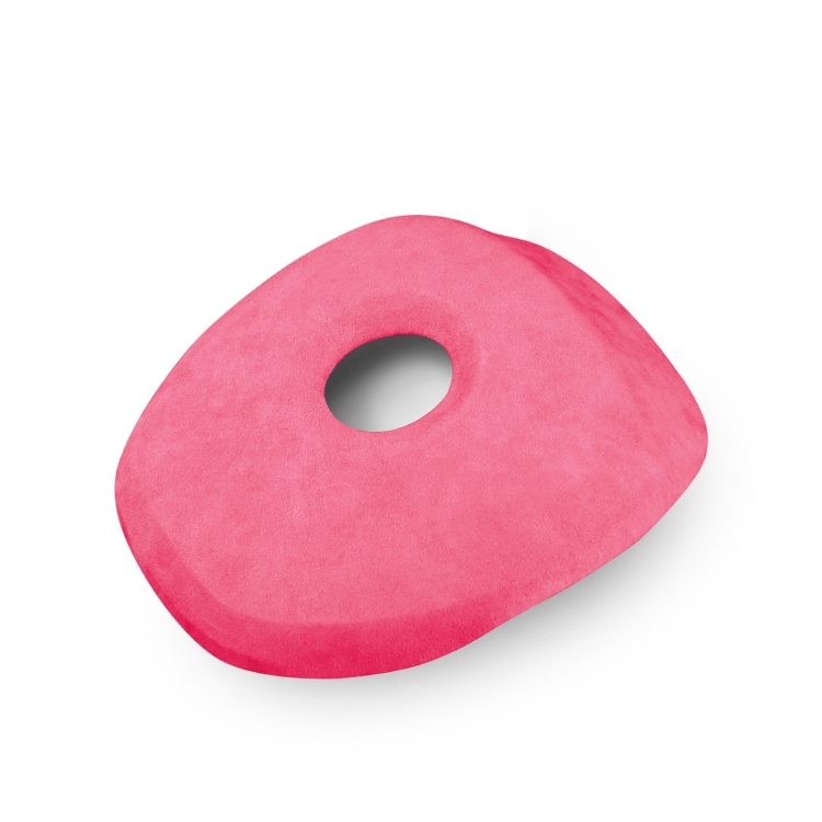 

Car Suede Wrap Steering Wheel Decorative Cover for BMW 5 Series High-level Configuration Version, Left and Right Drive Universal(Pink)