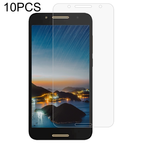 

10 PCS 0.26mm 9H 2.5D Tempered Glass Film For Alcatel A7
