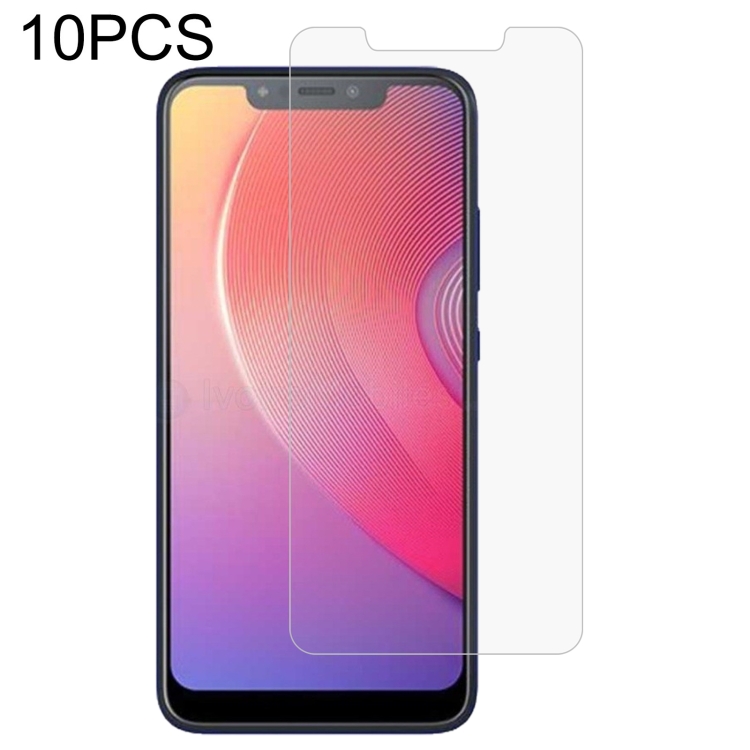 

10 PCS 0.26mm 9H 2.5D Tempered Glass Film For Infinix Hot 6X