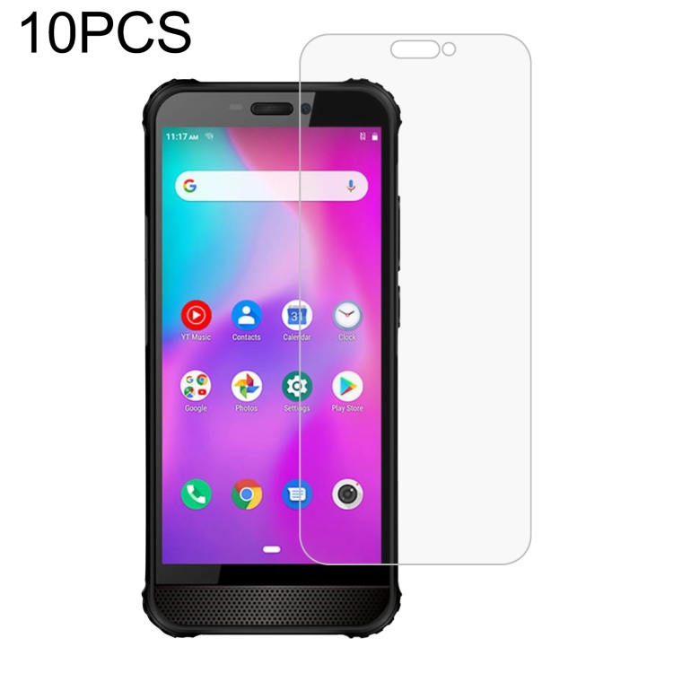

10 PCS 0.26mm 9H 2.5D Tempered Glass Film For AGM A10