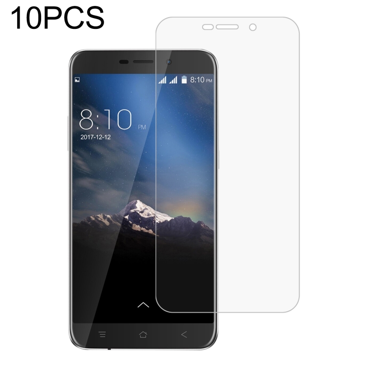 

10 PCS 0.26mm 9H 2.5D Tempered Glass Film For Blackview A10