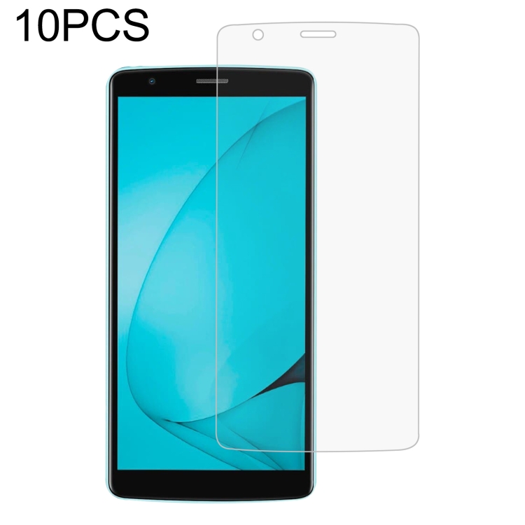 

10 PCS 0.26mm 9H 2.5D Tempered Glass Film For Blackview A20