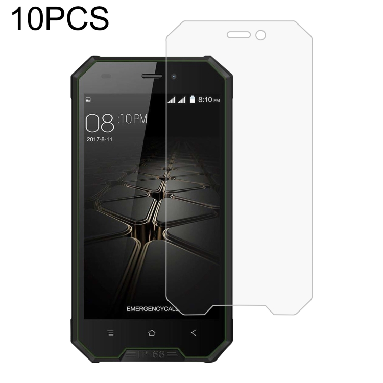 

10 PCS 0.26mm 9H 2.5D Tempered Glass Film For Blackview BV4000 Pro