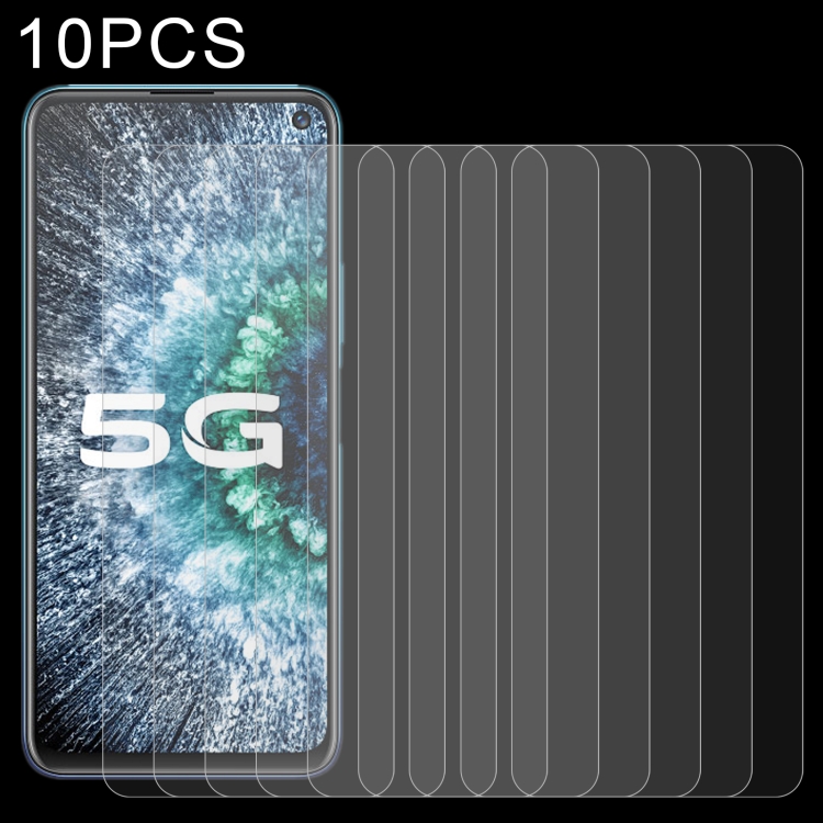 

10 PCS 0.26mm 9H 2.5D Tempered Glass Film For vivo Neo3 5G