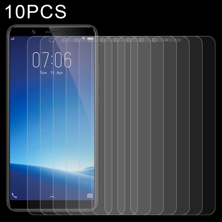 

10 PCS 0.26mm 9H 2.5D Tempered Glass Film For vivo Y71