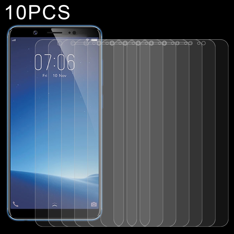 

10 PCS 0.26mm 9H 2.5D Tempered Glass Film For vivo V7