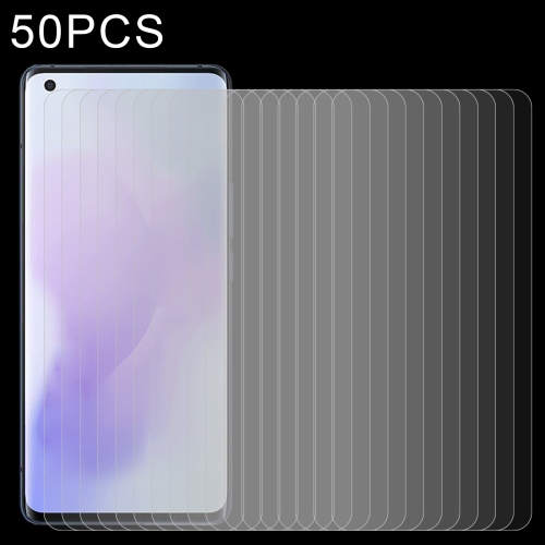 

50 PCS 0.26mm 9H 2.5D Tempered Glass Film For vivo X51 5G