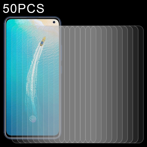 

50 PCS 0.26mm 9H 2.5D Tempered Glass Film For vivo V19 Neo