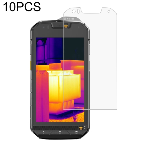 

10 PCS 0.26mm 9H 2.5D Tempered Glass Film For CAT S60