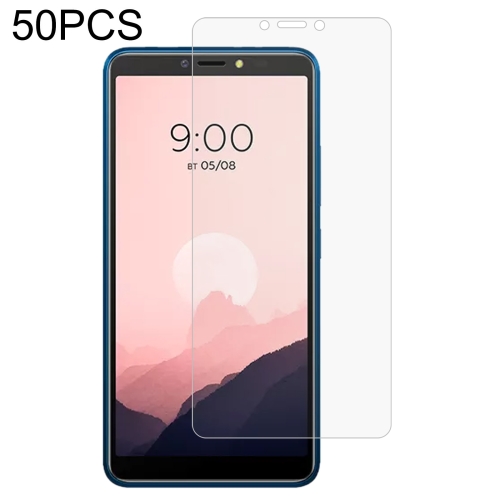 

50 PCS 0.26mm 9H 2.5D Tempered Glass Film For BQ 6030G Practic