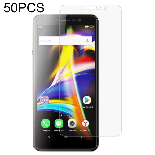 

50 PCS 0.26mm 9H 2.5D Tempered Glass Film For BQ-5508L Next LTE