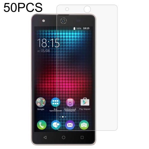 

50 PCS 0.26mm 9H 2.5D Tempered Glass Film For BQS 5050 Strike Selfie