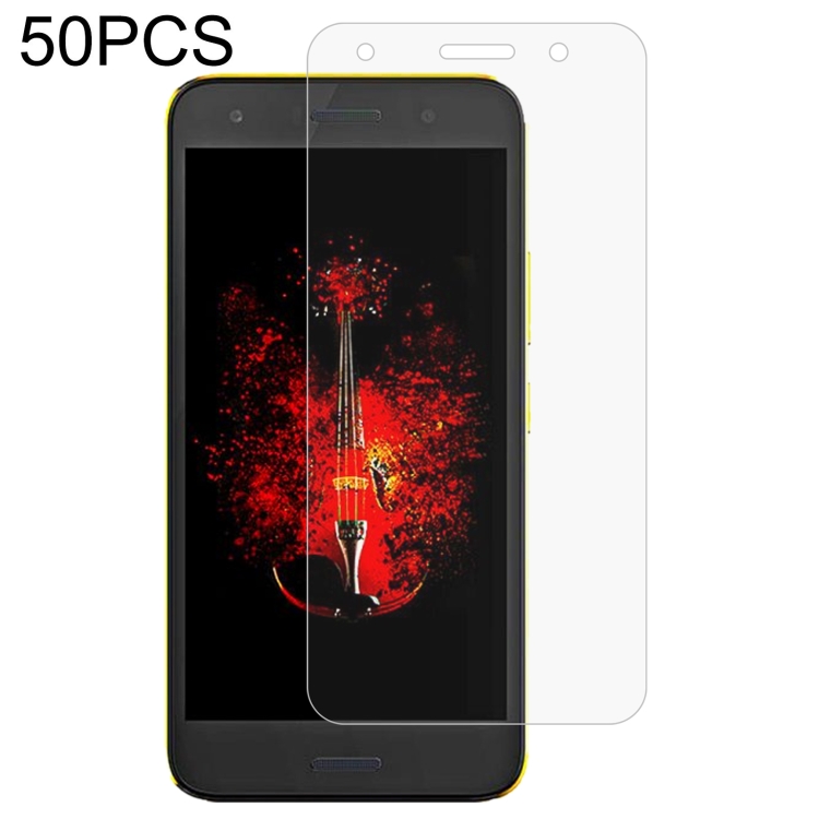 

50 PCS 0.26mm 9H 2.5D Tempered Glass Film For Infinix HOT 5 Lite