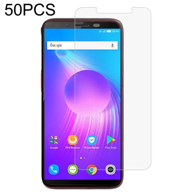 

50 PCS 0.26mm 9H 2.5D Tempered Glass Film For Infinix HOT 6