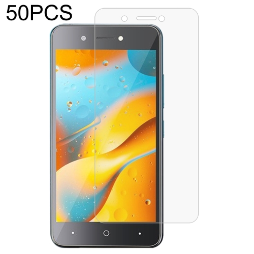 

50 PCS 0.26mm 9H 2.5D Tempered Glass Film For Infinix Itel P15