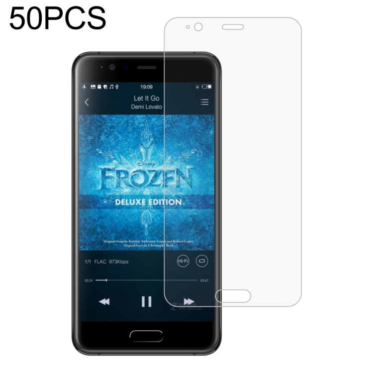 

50 PCS 0.26mm 9H 2.5D Tempered Glass Film For Blackview P6000
