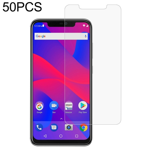 

50 PCS 0.26mm 9H 2.5D Tempered Glass Film For BLU Vivo XI+