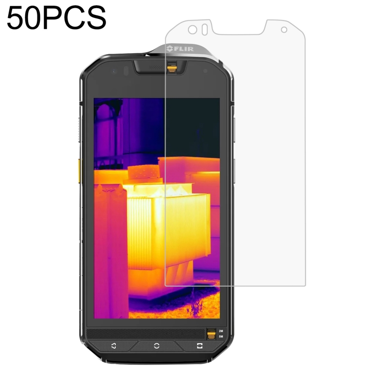 

50 PCS 0.26mm 9H 2.5D Tempered Glass Film For CAT S60