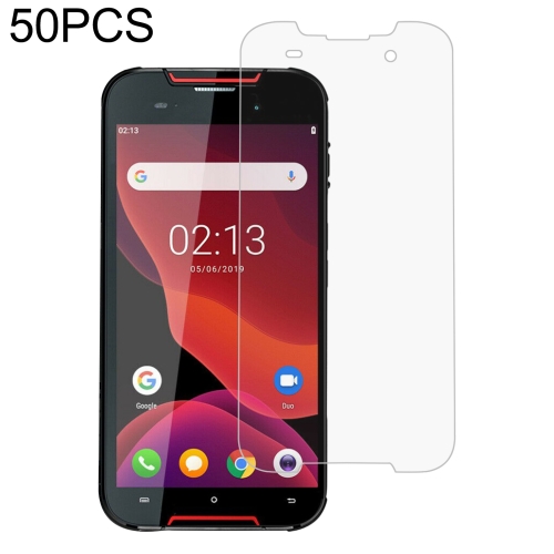 

50 PCS 0.26mm 9H 2.5D Tempered Glass Film For Cubot Quest