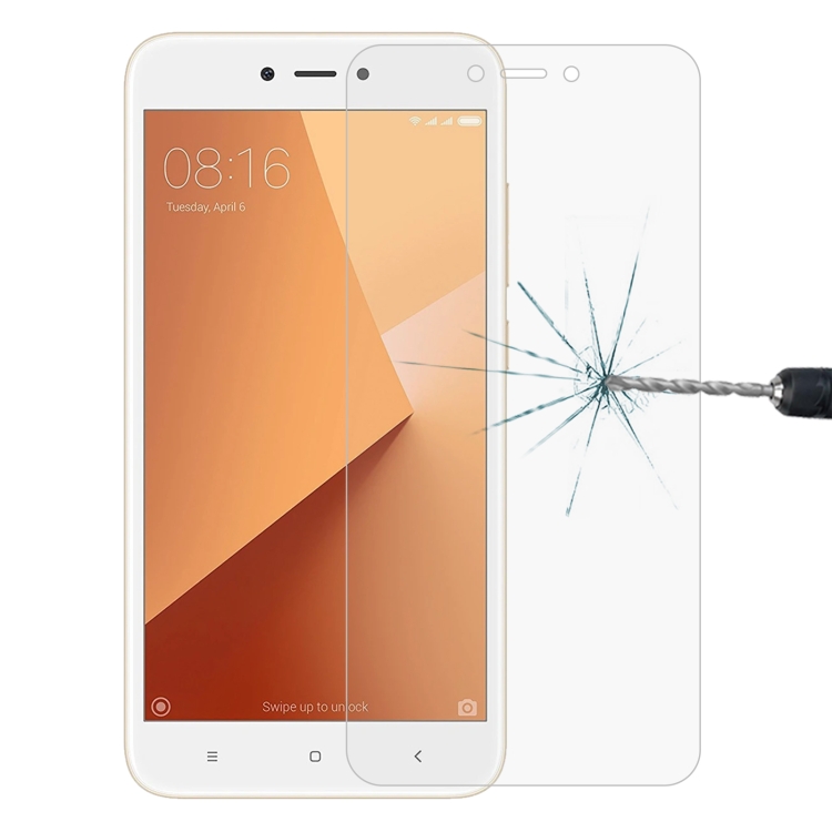 

0.26mm 9H 2.5D Tempered Glass Film For Xiaomi Redmi Y1 Lite