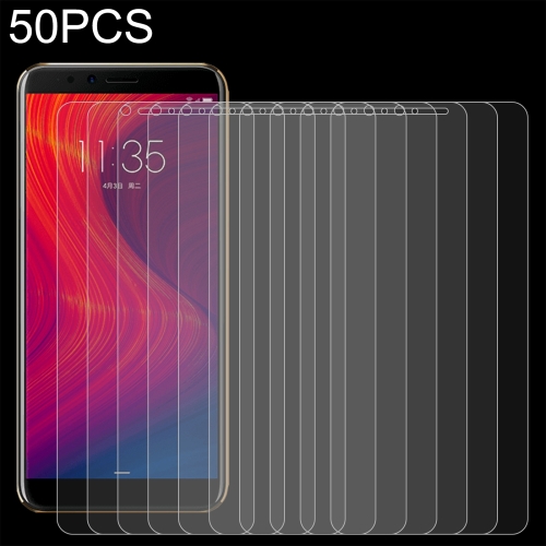 

50 PCS 0.26mm 9H 2.5D Tempered Glass Film For Lenovo K5 Play