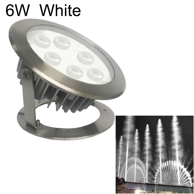 

6W Square Park Landscape LED Underwater Light Pool Light(White Light)